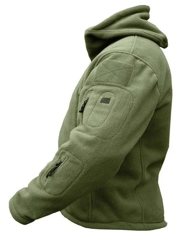 Finn - Veste d’hiver homme à capuche avec doublure matelassée