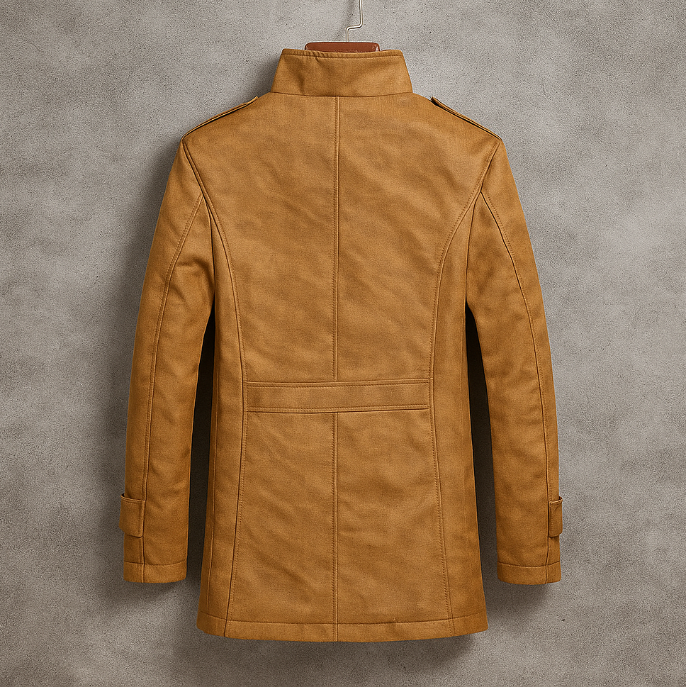 Freddie: chaqueta de invierno para hombre con cuello forrado de borreguito