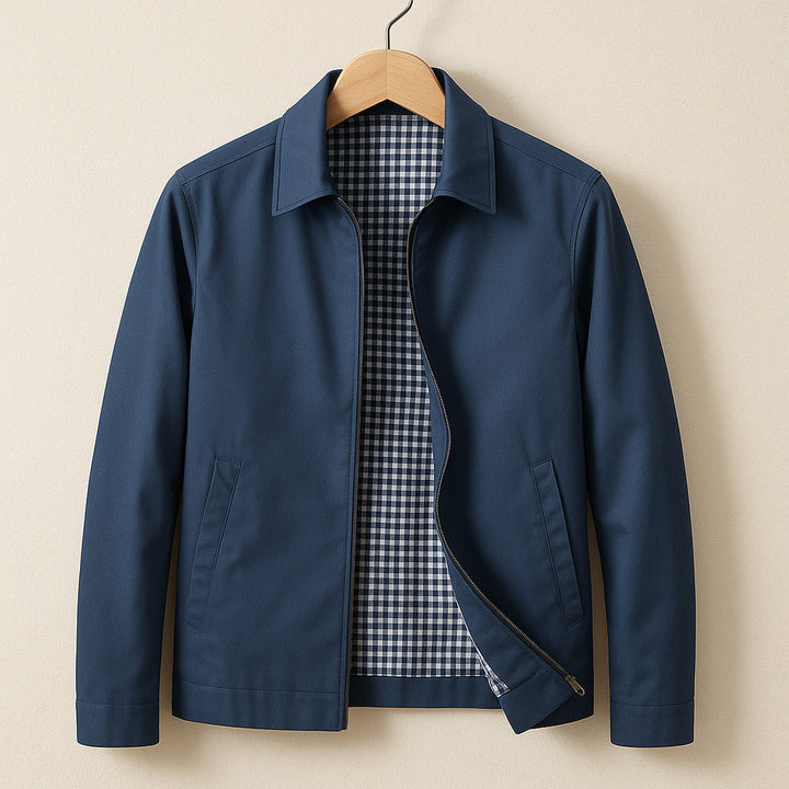 Rory - Veste d’hiver homme avec fermeture éclair frontale épurée