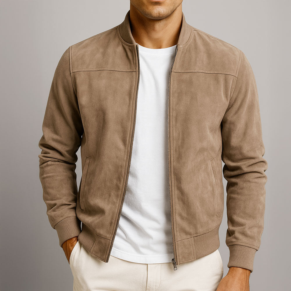 Men's Zip Jacket with Stand Collar - photo 6