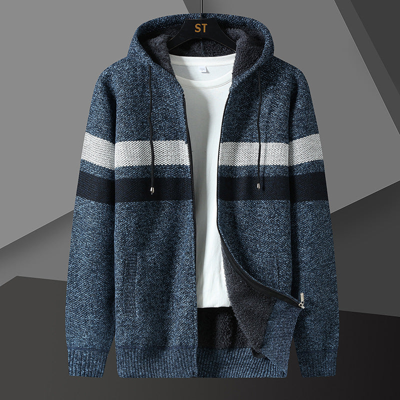 Men's Zip-Through Hoodie with Teddy Lining - photo 10