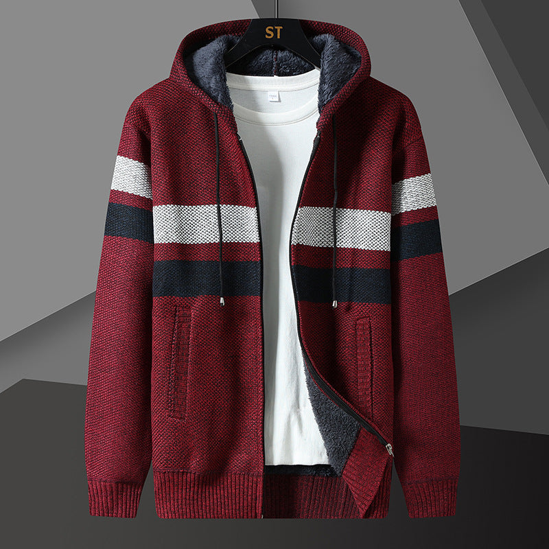 Men's Zip-Through Hoodie with Teddy Lining - photo 6