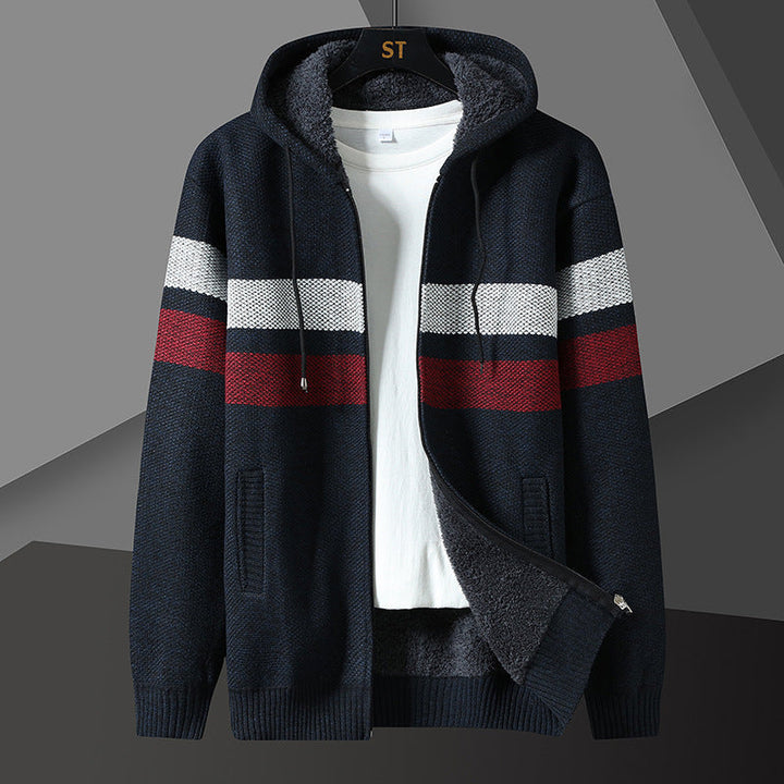 Men's Zip-Through Hoodie with Teddy Lining - photo 9