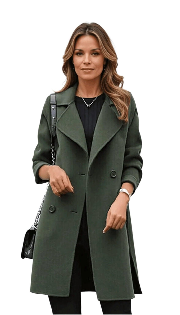 Charlene - Gabardina icónica para mujer con un estilo sencillo