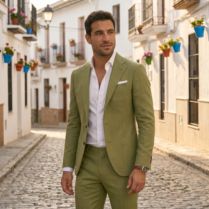 Men's Tailored Two Piece Suit