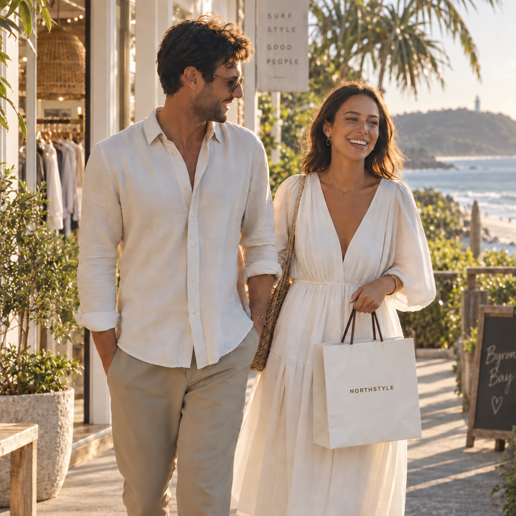 Northstyle shopping in Byron Bay