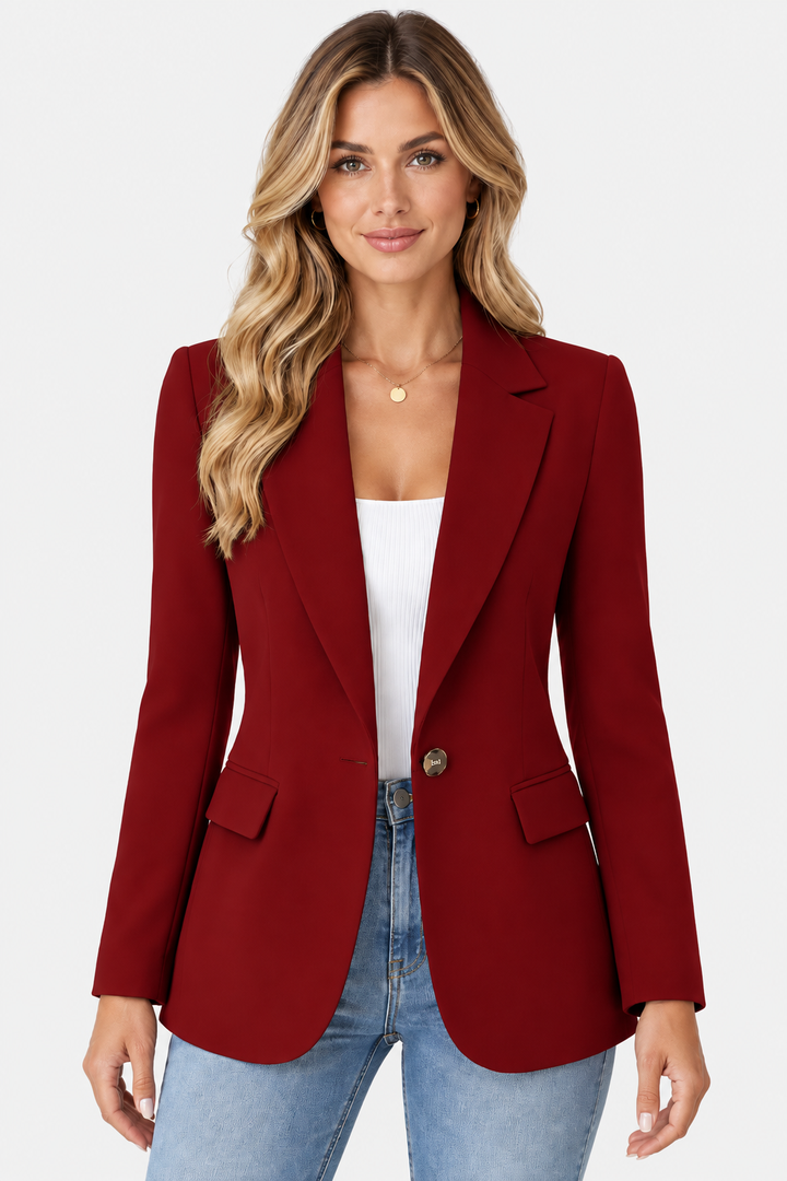 Women's Shawl Collar Tailored Blazer - photo 4