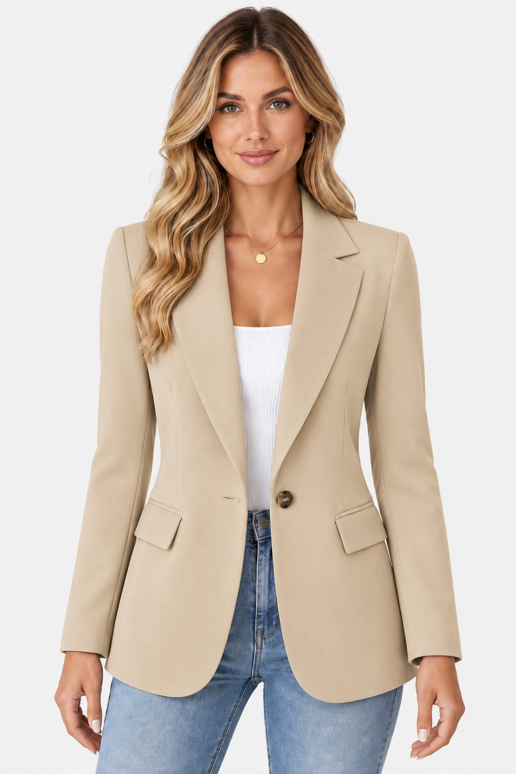 Women's Shawl Collar Tailored Blazer - photo 5
