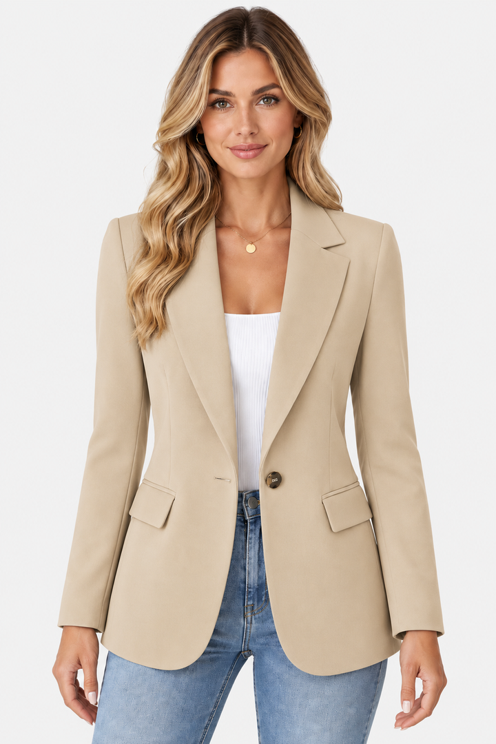 Women's Shawl Collar Tailored Blazer - photo 5