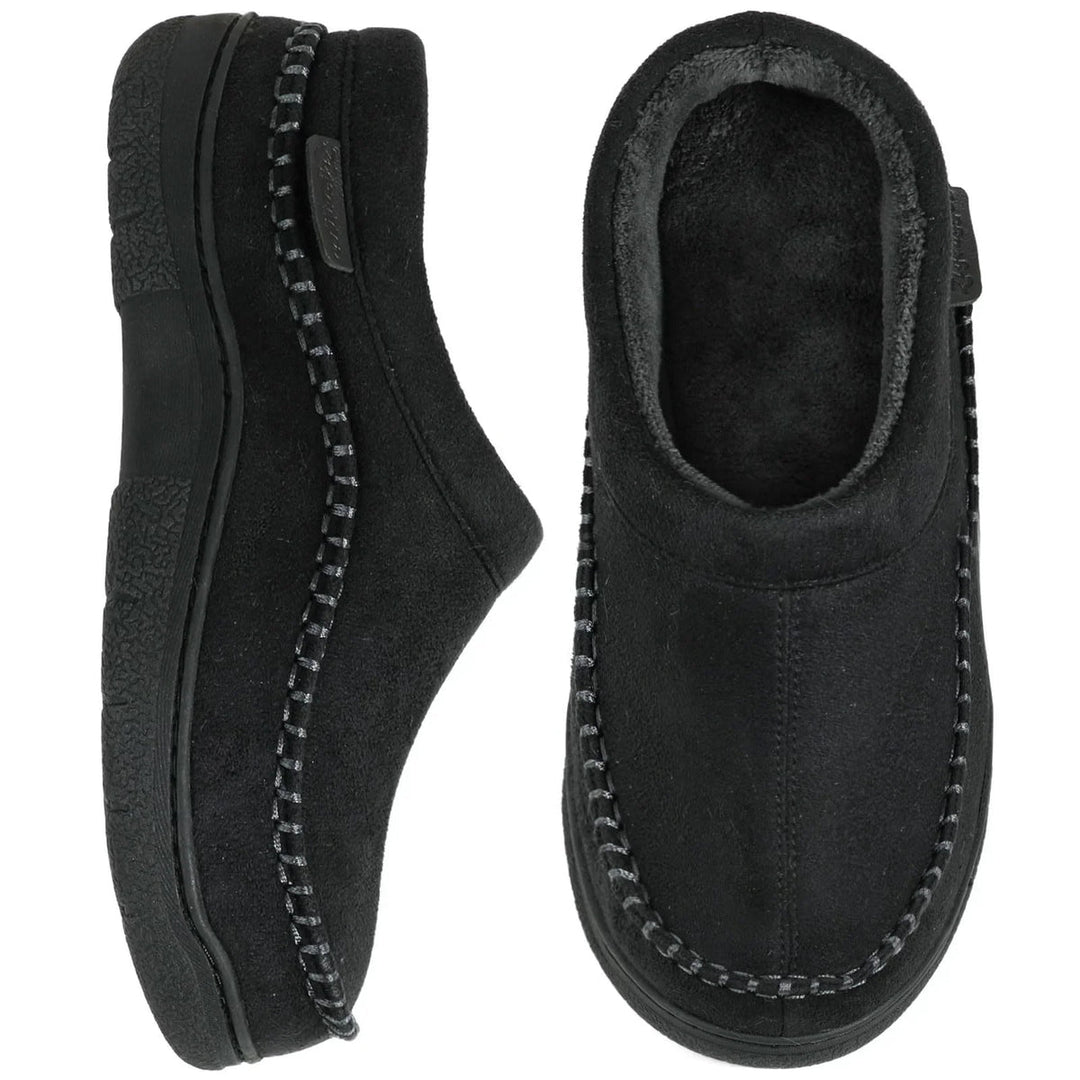 Women's Lined Winter Slippers with Non-Slip Sole