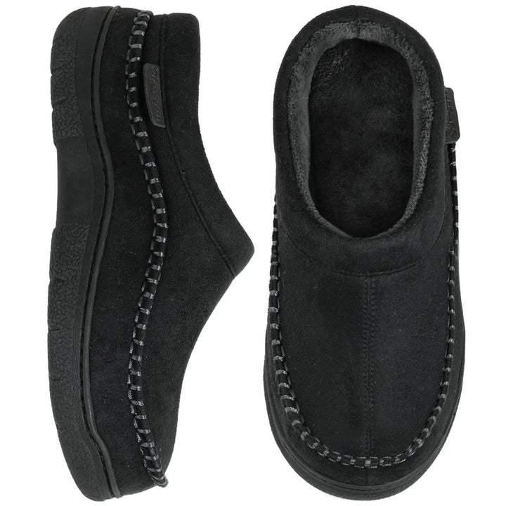 Women's Lined Winter Slippers with Non-Slip Sole