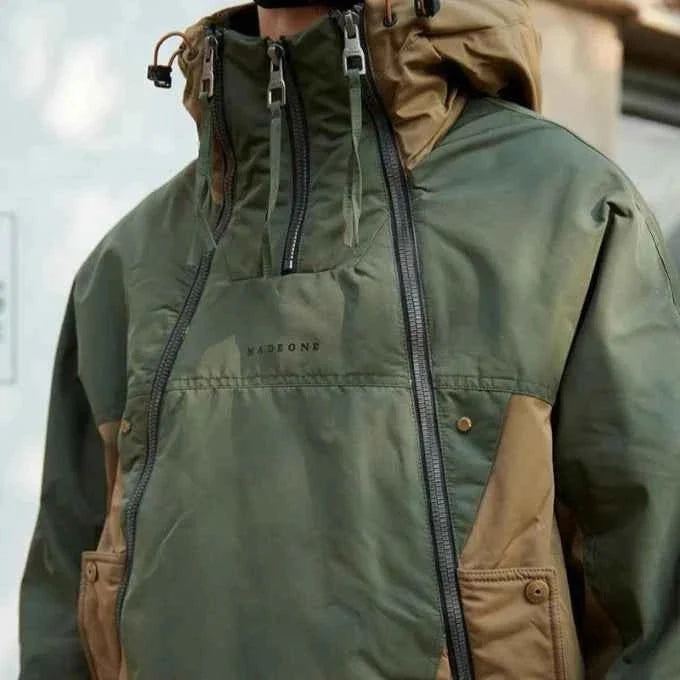 Chaqueta cortavientos ligera para hombre