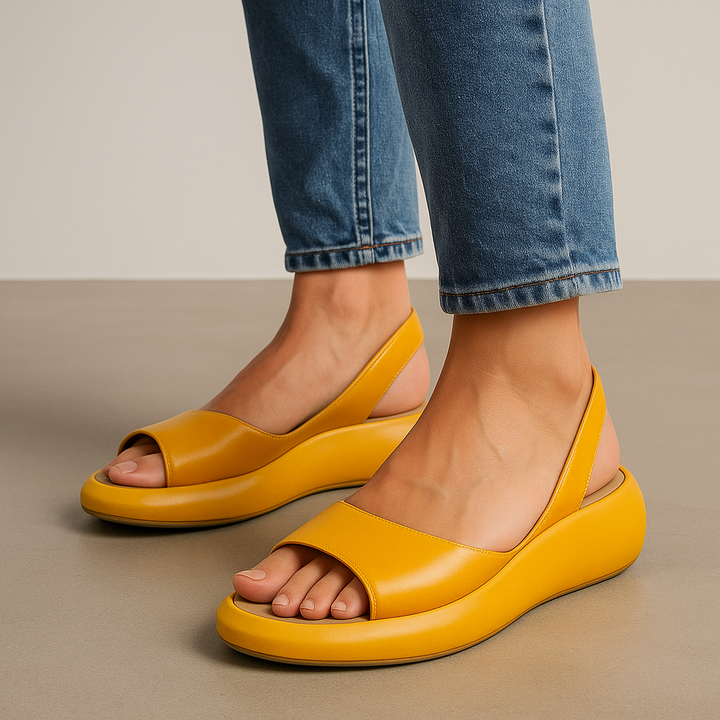 Kateřina - Women's Everyday Flat Sandals Open Toe Comfort