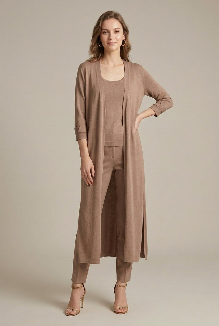 Women's Relaxed Long Sleeve Cardigan - photo 4