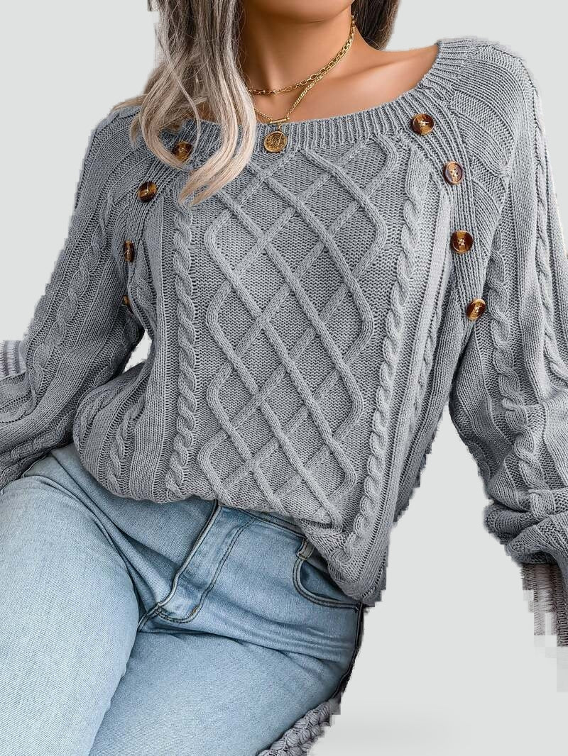 Women's Knitted Winter Jumper - photo 1
