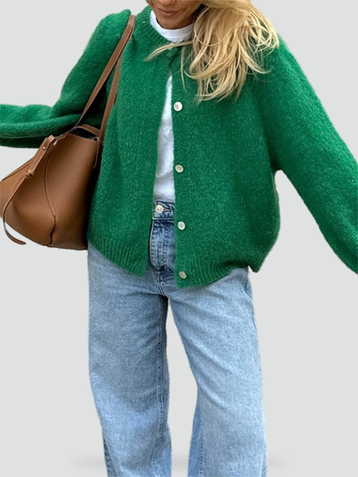 Women's Button-Front Winter Jumper - photo 18