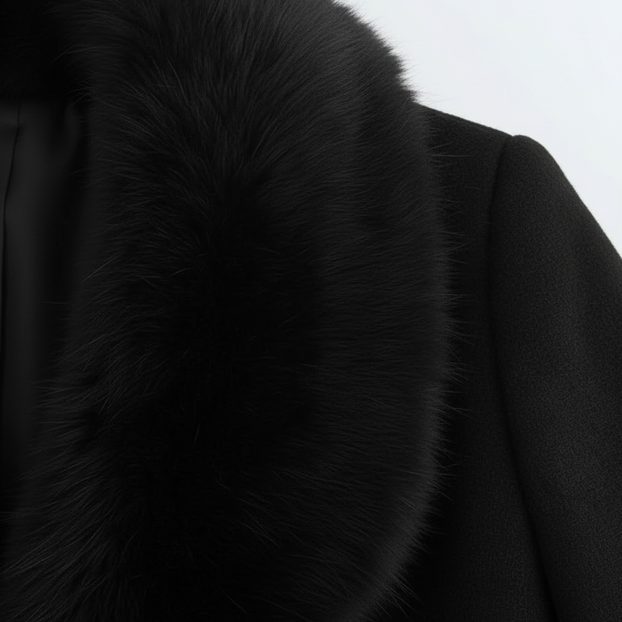 Women's Wrap Belted Coat with Side Pockets - photo 6