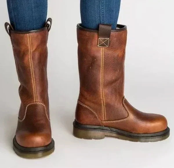 Ruth - Bottines Chelsea pour femme à semelle épaisse