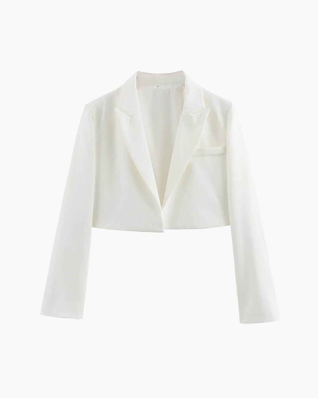 Pamela: chaqueta acolchada corta para mujer con hombros estructurados
