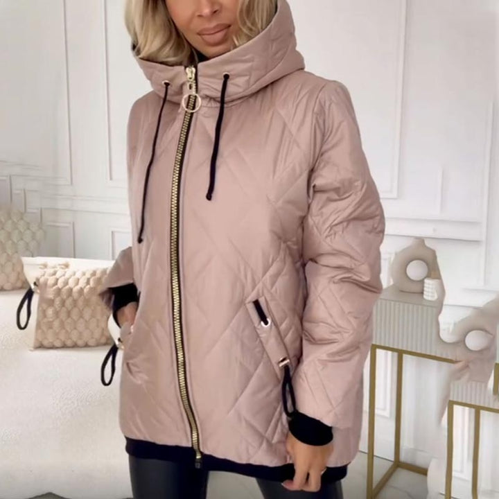 Kelly: chaqueta acolchada para mujer con capucha