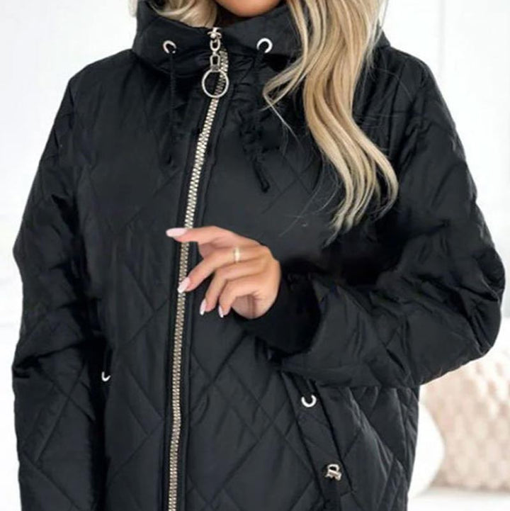 Kelly: chaqueta acolchada para mujer con capucha