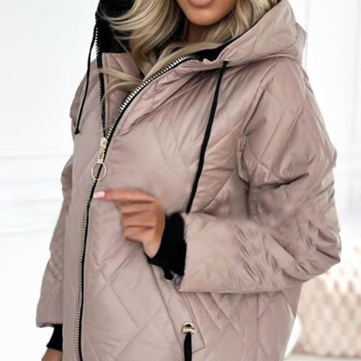 Kelly: chaqueta acolchada para mujer con capucha