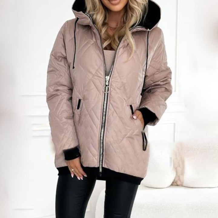 Kelly: chaqueta acolchada para mujer con capucha