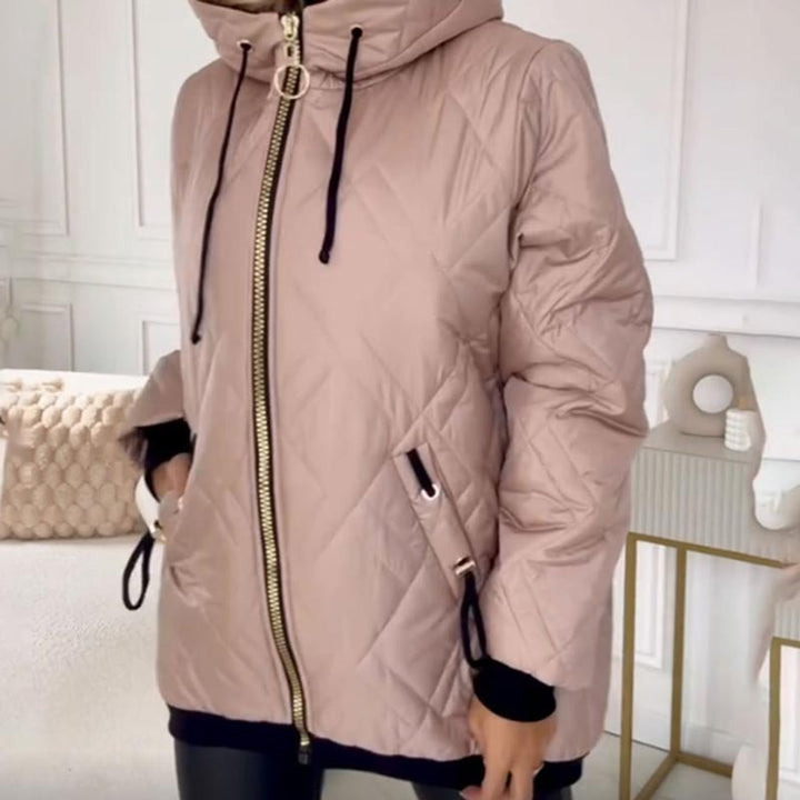 Kelly: chaqueta acolchada para mujer con capucha