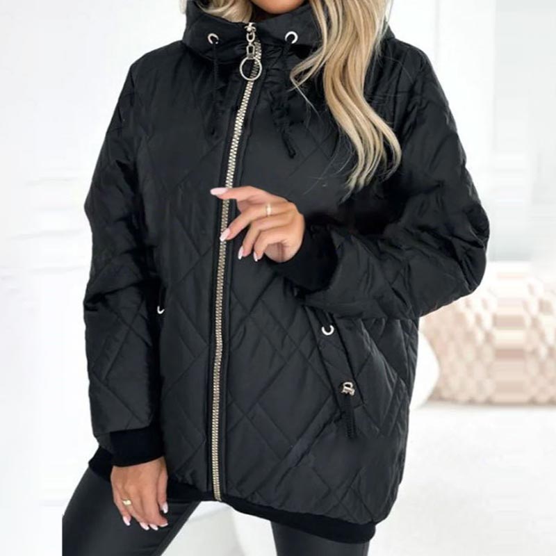 Kelly: chaqueta acolchada para mujer con capucha