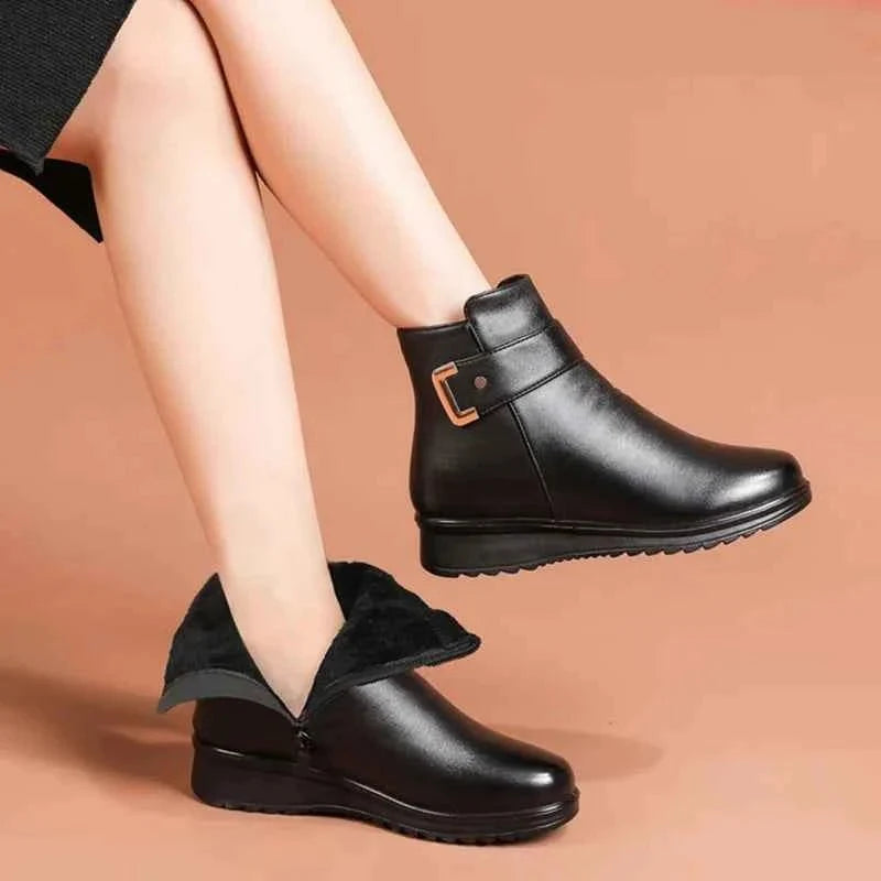 Sherry - Botines de mujer con forro cálido