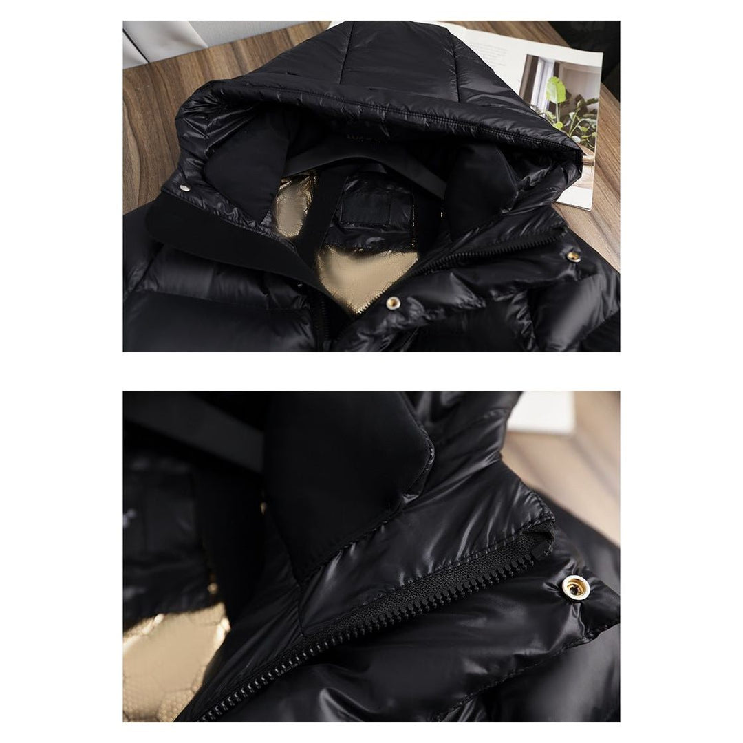 Betty - Chaqueta acolchada impermeable para mujer con relleno de plumón
