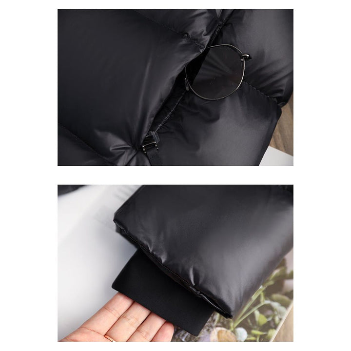 Betty - Chaqueta acolchada impermeable para mujer con relleno de plumón