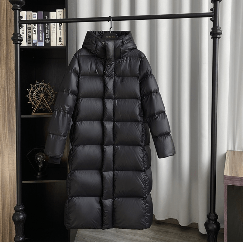 Betty - Chaqueta acolchada impermeable para mujer con relleno de plumón