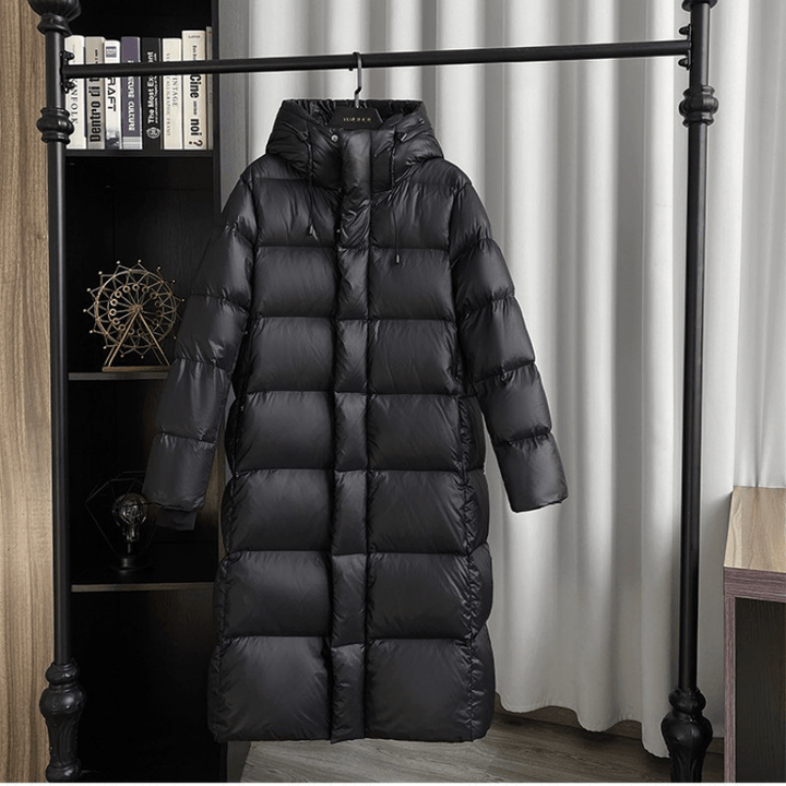 Betty - Chaqueta acolchada impermeable para mujer con relleno de plumón