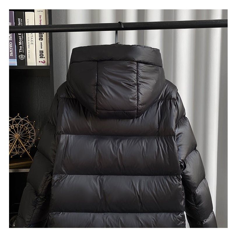 Betty - Chaqueta acolchada impermeable para mujer con relleno de plumón