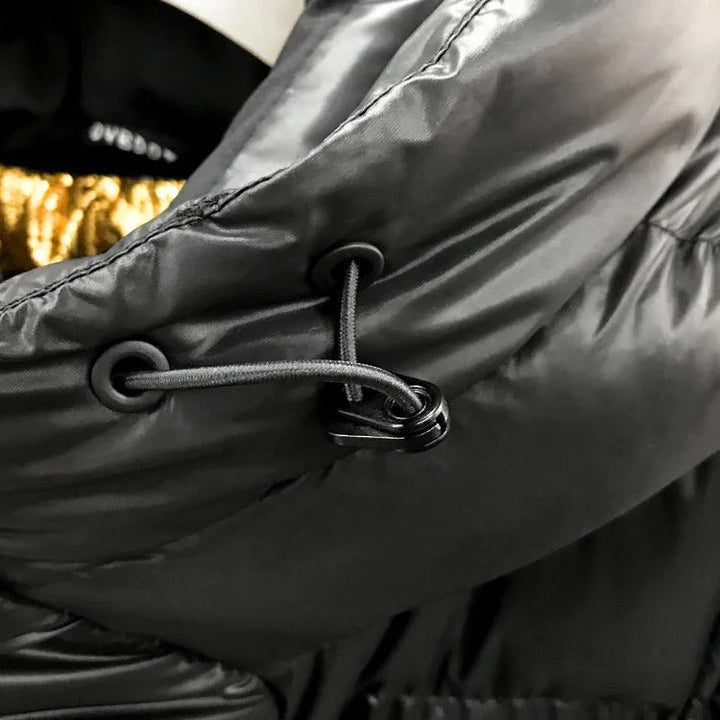Betty - Chaqueta acolchada impermeable para mujer con relleno de plumón