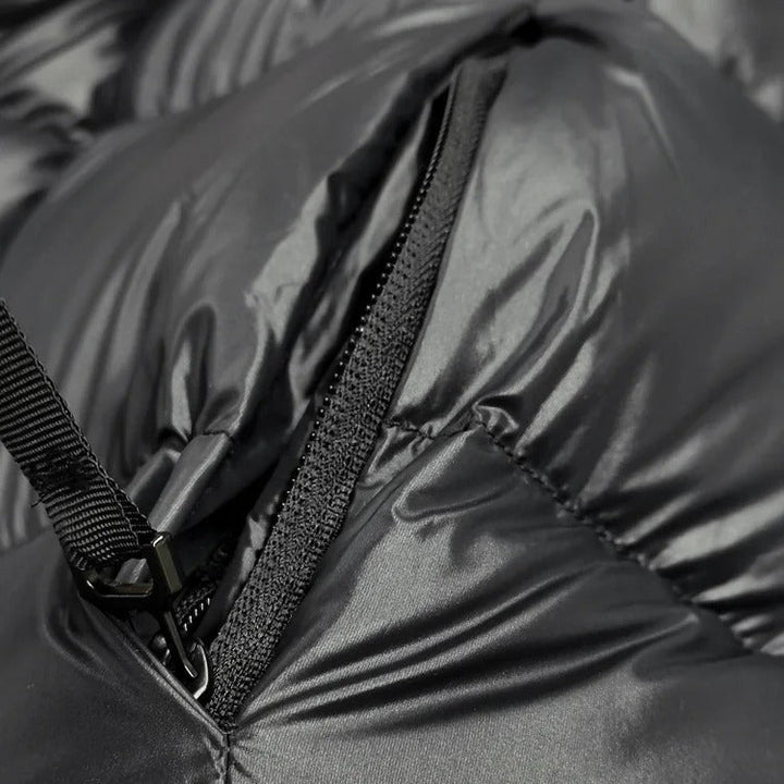 Betty - Chaqueta acolchada impermeable para mujer con relleno de plumón