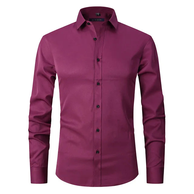 Lucas | Men's Slim-Fit Button-Down Shirt