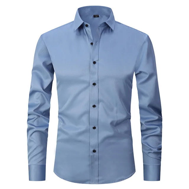 Lucas | Men's Slim-Fit Button-Down Shirt