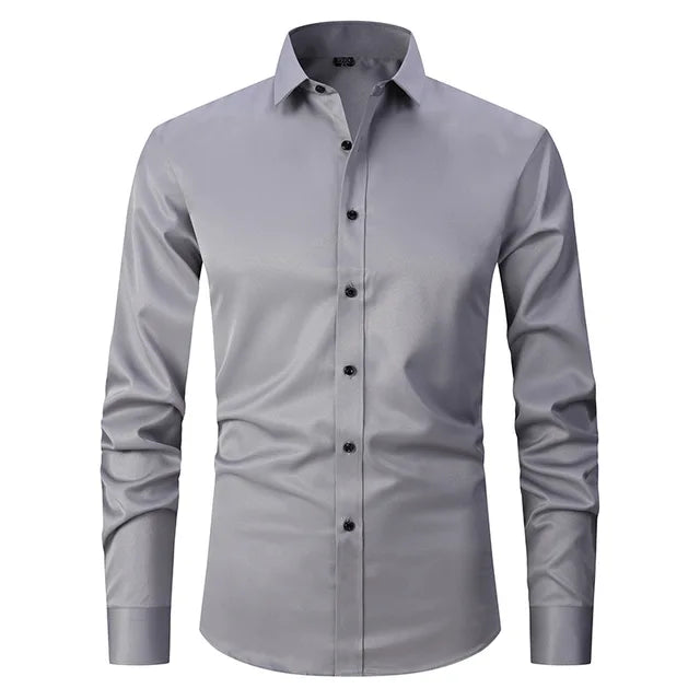 Lucas | Men's Slim-Fit Button-Down Shirt