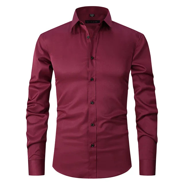 Lucas | Men's Slim-Fit Button-Down Shirt